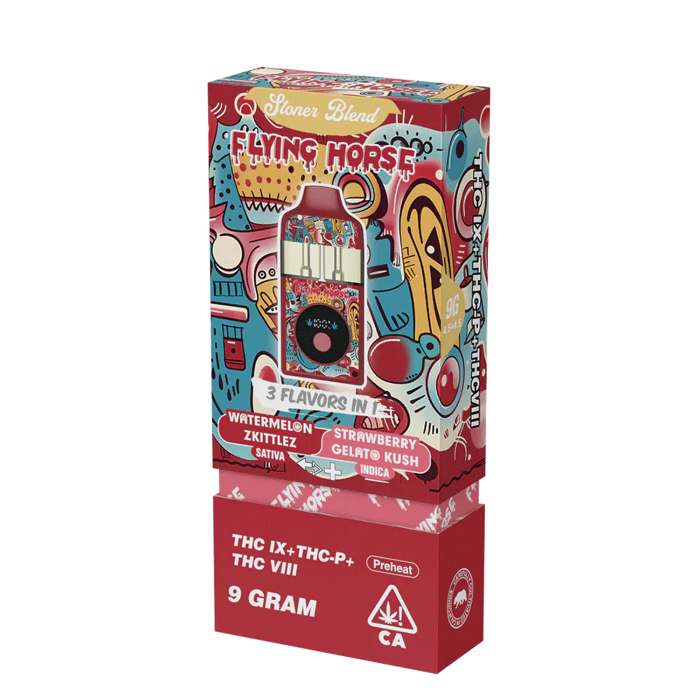 Flying Horse Stoner Blend – Watermelon Zkittlez & Strawberry Gelato Kush