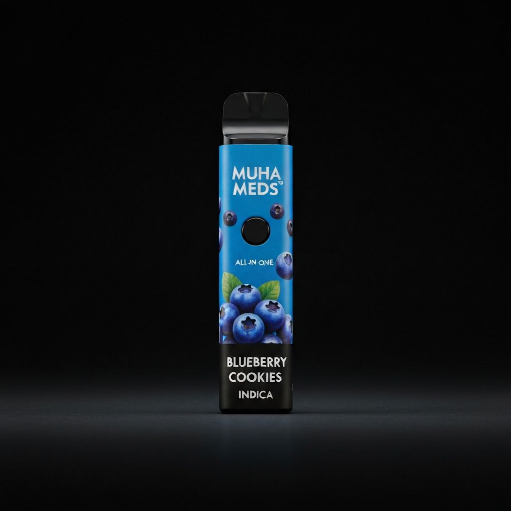 MUHA MEDS All-In-One Blueberry Cookies